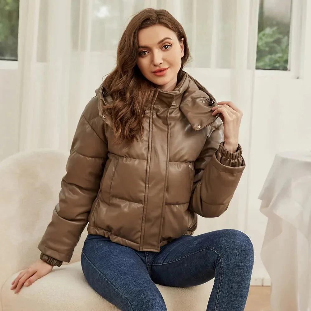 Womens Chic Quilted Puffer Jacket for Ultimate Comfort Warmth - Rebooters