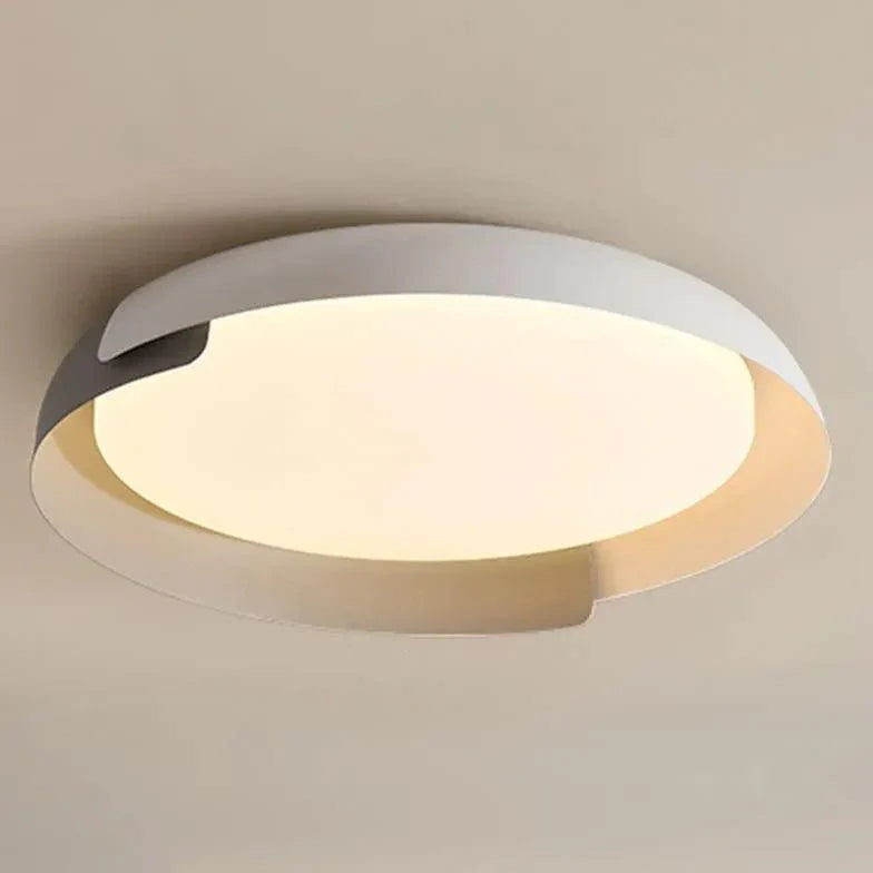 Dual-Tone Round Ceiling Light for Bedroom Flush Mount - Rebooters