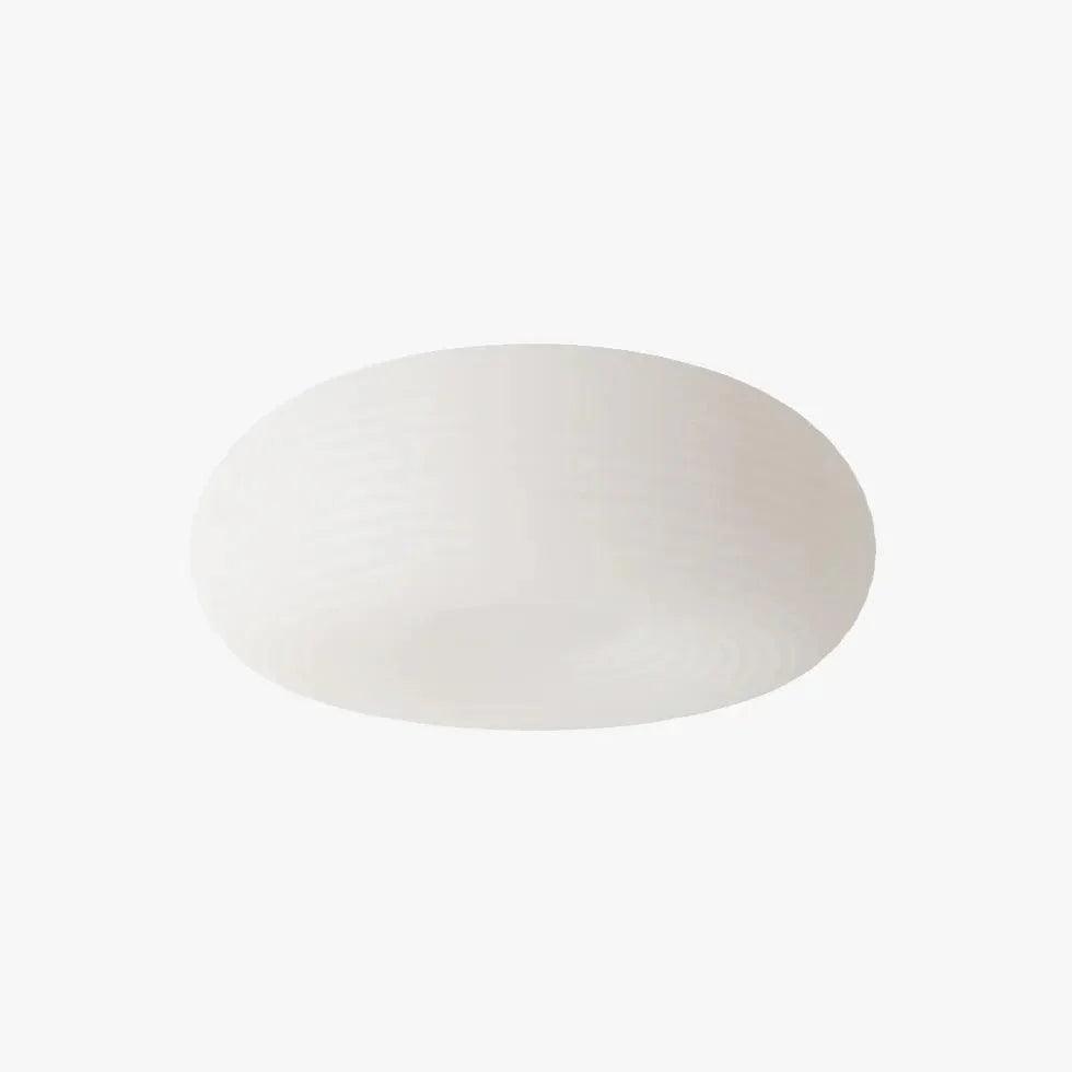 White Round Ceiling Light for Living Room - Quinn Style - Rebooters
