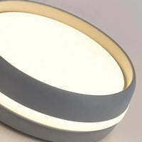 Round Dual-Tone Frame Ceiling Light for Hallway Design - Rebooters