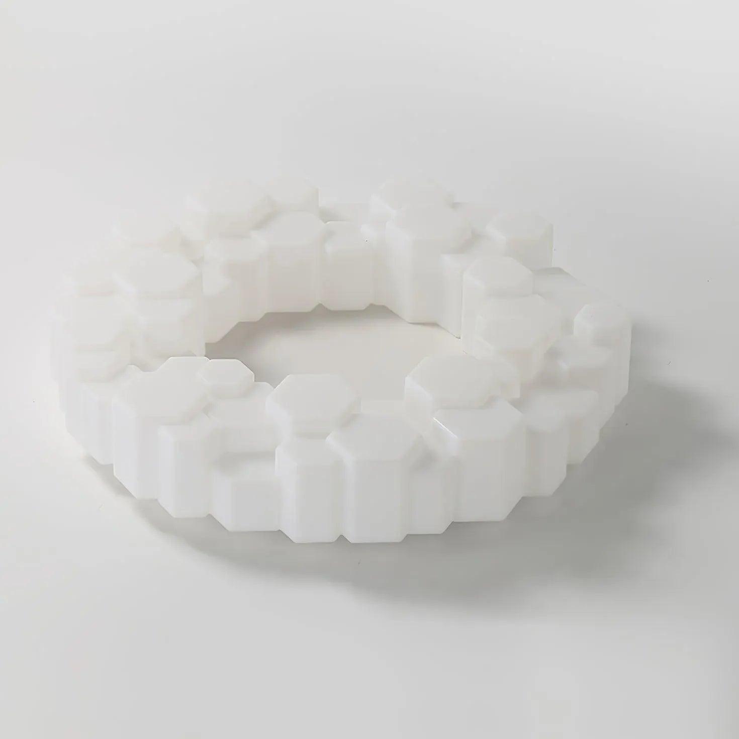 Layered Circular Translucent Artistic Pendant Light Fixture - Rebooters