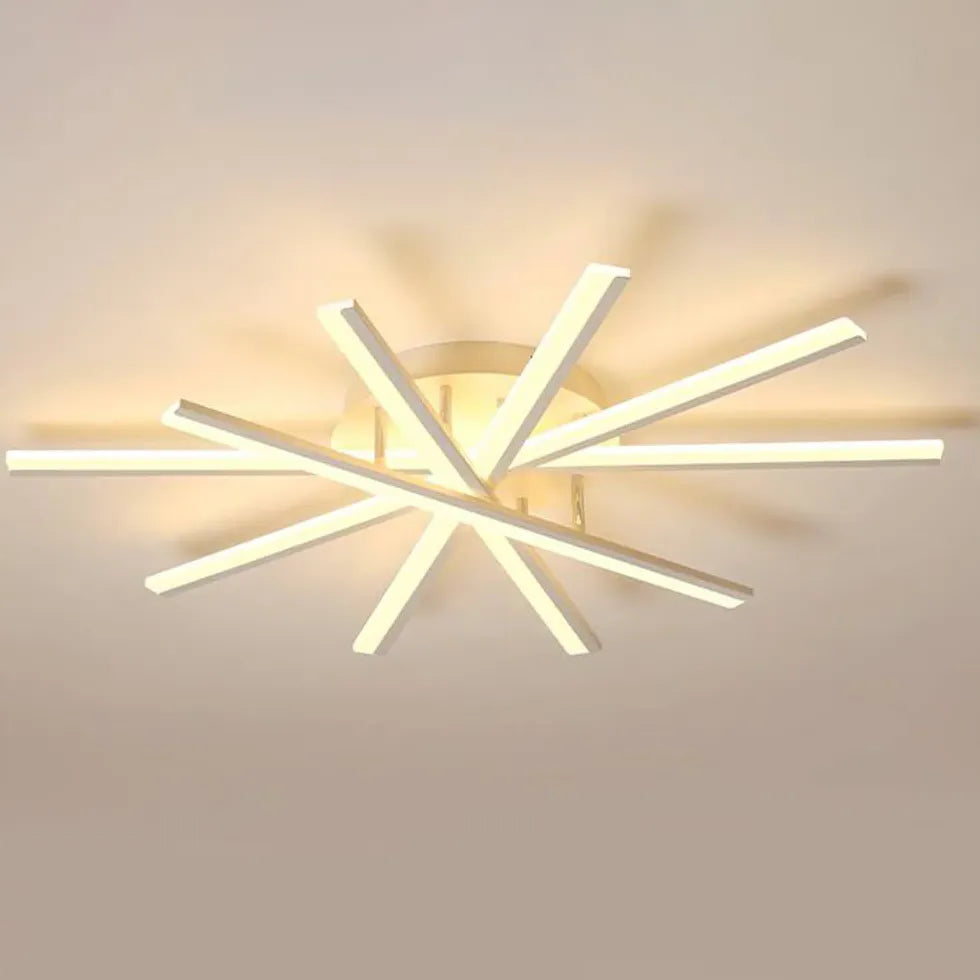 Radiating Slim LED Tube Ceiling Light for Modern Spaces - Rebooters