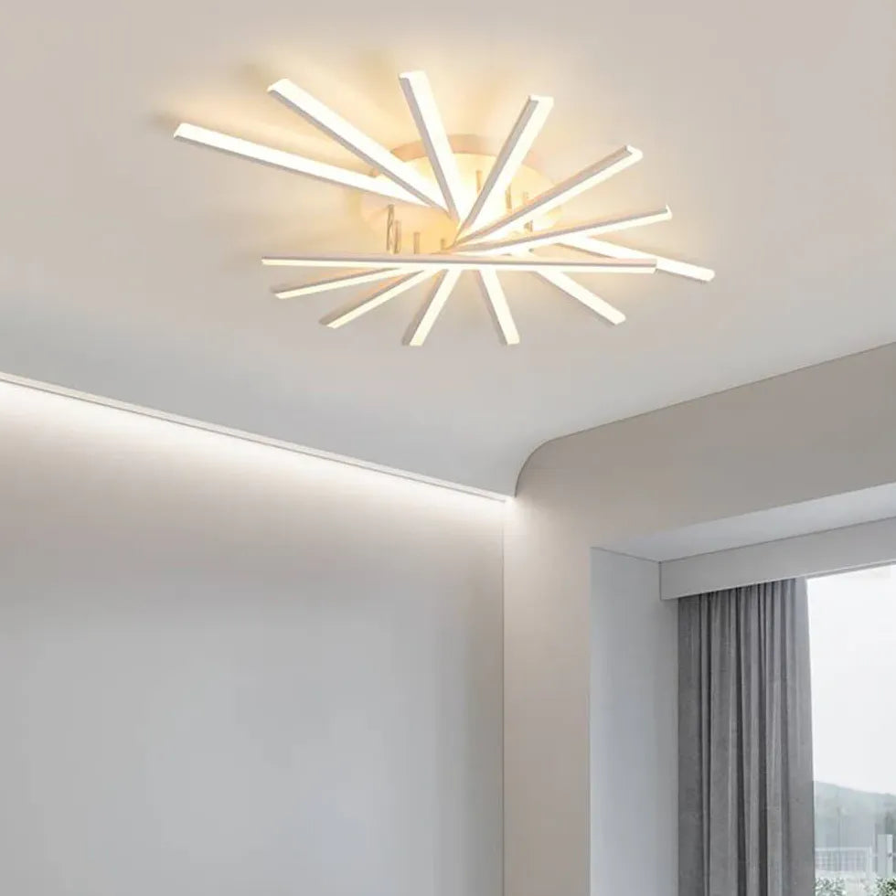 Radiating Slim LED Tube Ceiling Light for Modern Spaces - Rebooters