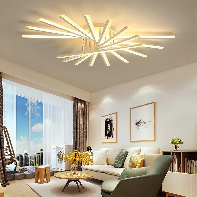 Radiating Slim LED Tube Ceiling Light for Modern Spaces - Rebooters