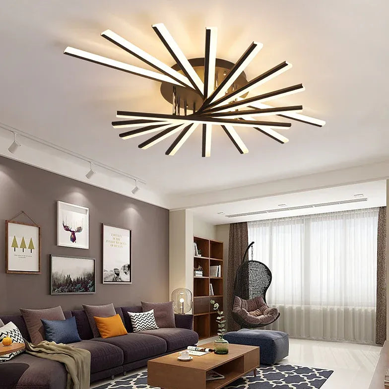 Radiating Slim LED Tube Ceiling Light for Modern Spaces - Rebooters