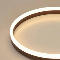 Black Minimalist Round Ceiling Light for Bedroom Fixture - Rebooters