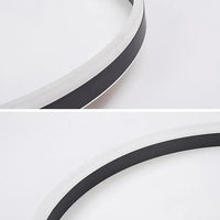 Black Minimalist Round Ceiling Light for Bedroom Fixture - Rebooters