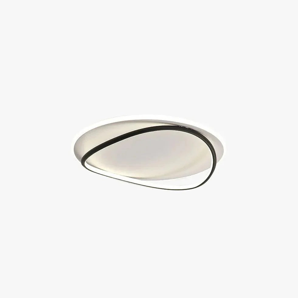 Circular Light Strip Modern Flush Ceiling Lights for Home - Rebooters