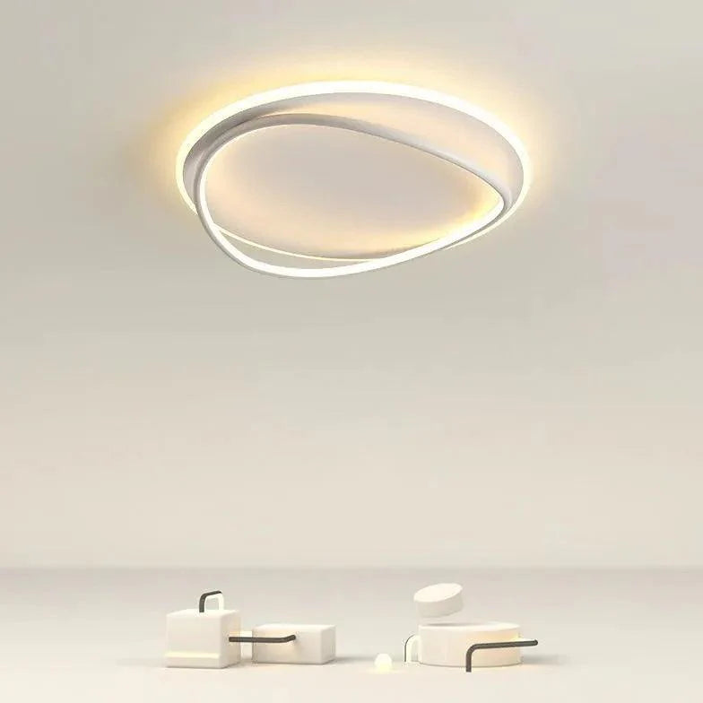 Circular Light Strip Modern Flush Ceiling Lights for Home - Rebooters