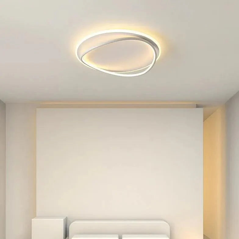 Circular Light Strip Modern Flush Ceiling Lights for Home - Rebooters