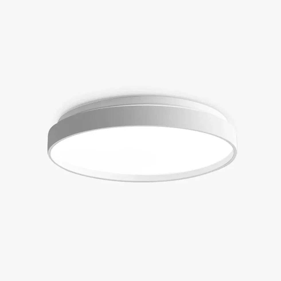 Flat Circular Shape Bedroom Flush Ceiling Lights Fixture - Rebooters