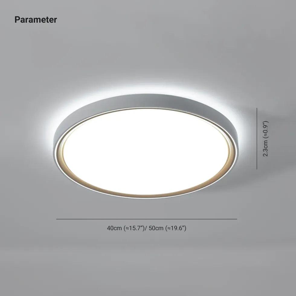 Acrylic Round Ceiling Light for Bedroom Modern Fixture - Rebooters