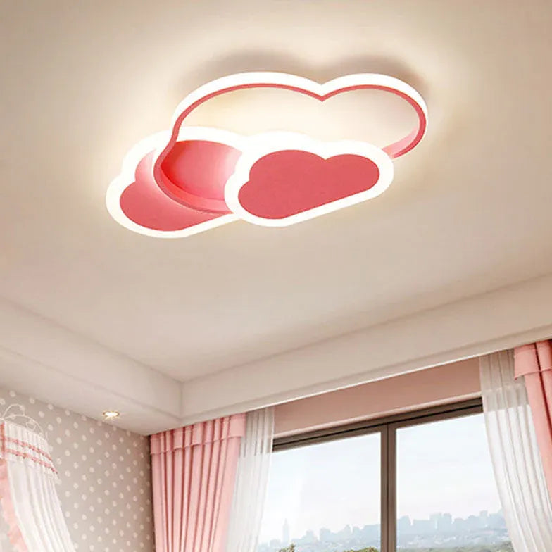 Multi-Layer Cloud Outline Interlocking LED Ceiling Light - Rebooters