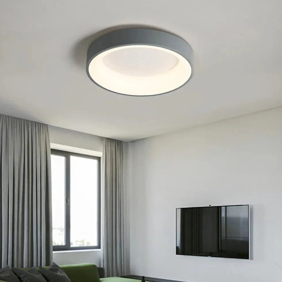 Recessed Round Bedroom Flush Ceiling Lights for Modern Homes - Rebooters