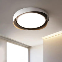 Dual-Tone Round Stylish Ceiling Light for Bedroom Decor - Rebooters