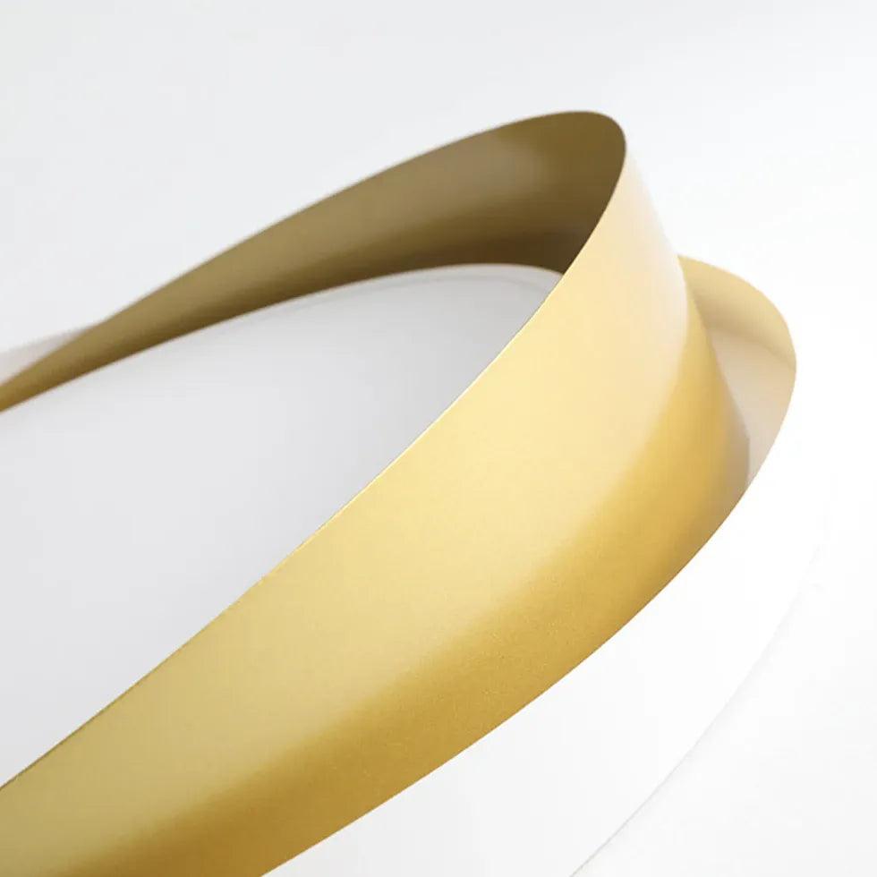 Dual-Tone Round Stylish Ceiling Light for Bedroom Decor - Rebooters