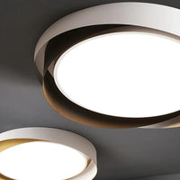 Dual-Tone Round Stylish Ceiling Light for Bedroom Decor - Rebooters