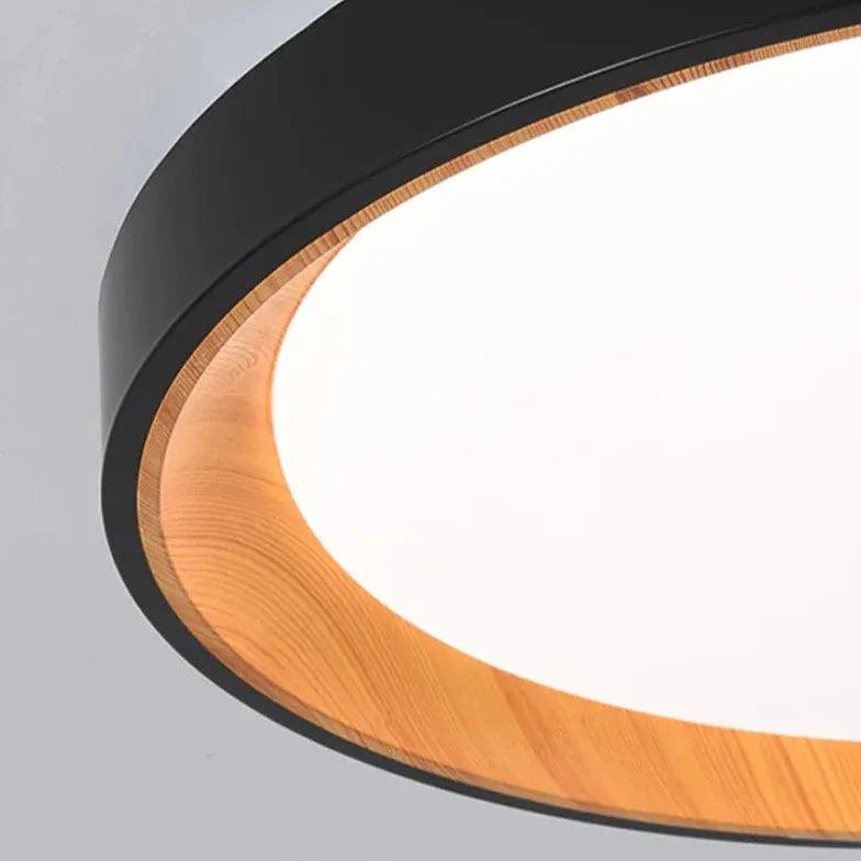 Round Minimalist Ceiling Light for Bedroom Flush Mount - Rebooters