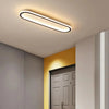 Halova Oval LED Modern Flush Ceiling Lights for Home - Rebooters