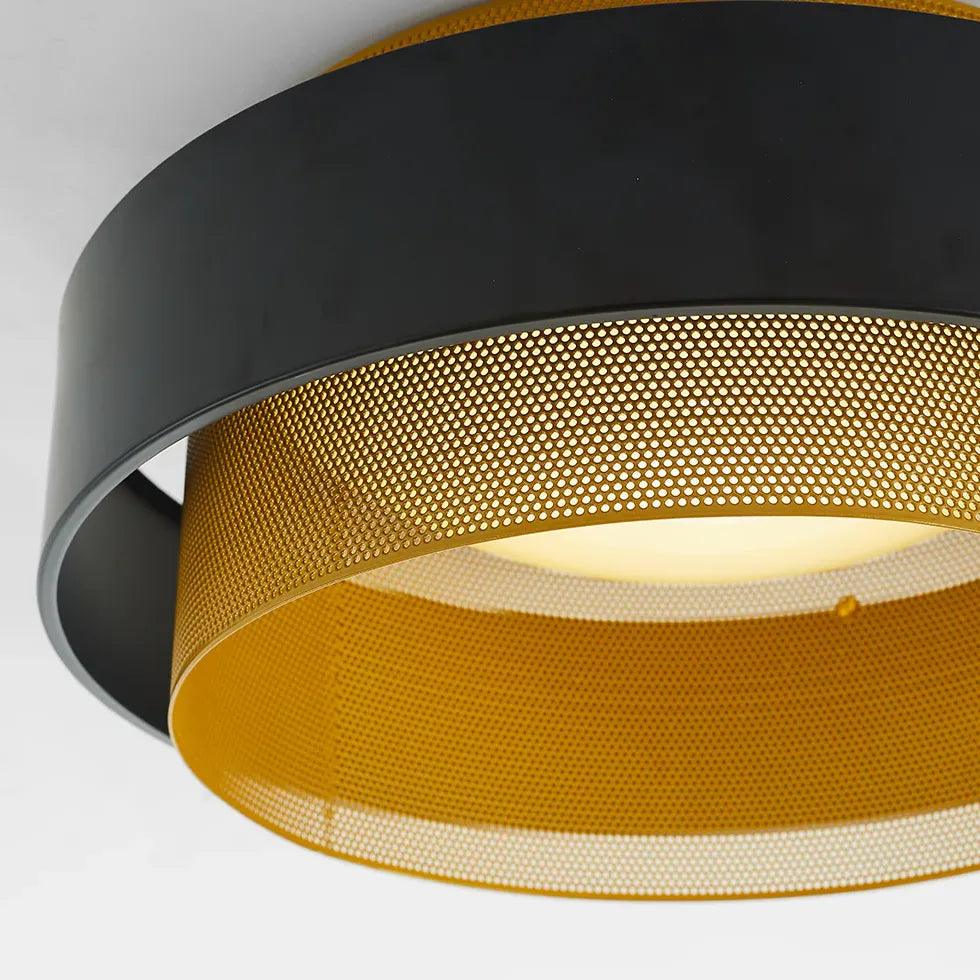 Dual-Tone Round Acrylic Ceiling Light for Bedroom Lamp - Rebooters