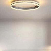 Dual-Tone Round LED Ceiling Light for Hallway Fixture - Rebooters
