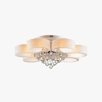 Round Petals LED Modern Flush Ceiling Lights for Indoor Use - Rebooters
