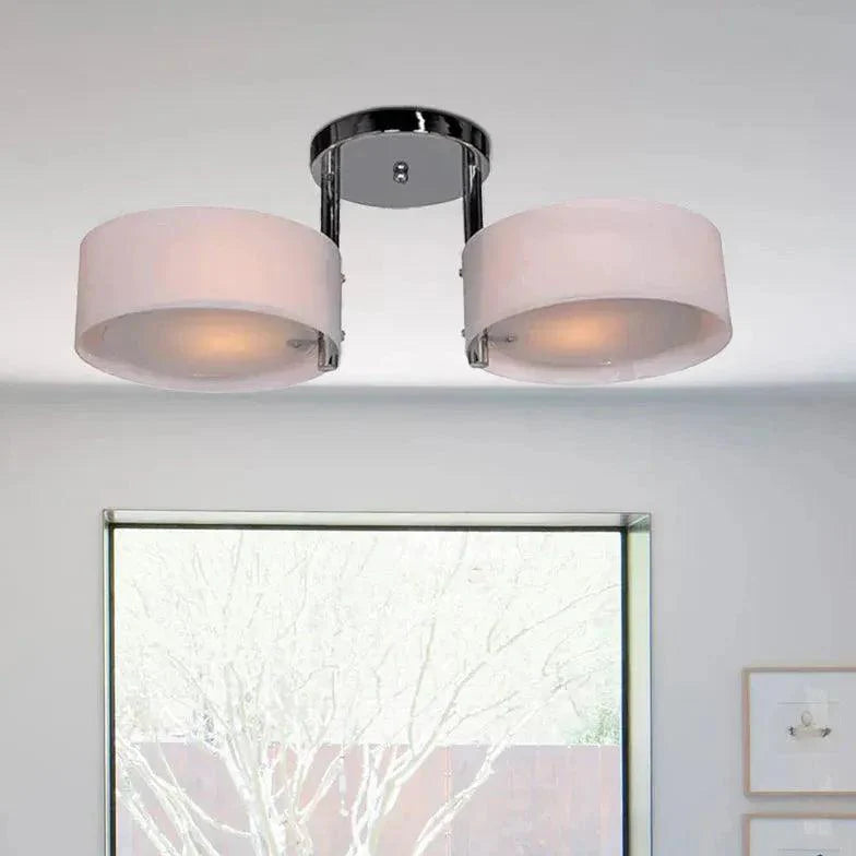 Round Petals LED Modern Flush Ceiling Lights for Indoor Use - Rebooters