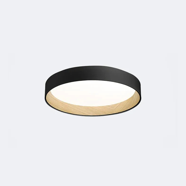 Gray Round Minimalist Modern Ceiling Light for Home Use - Rebooters