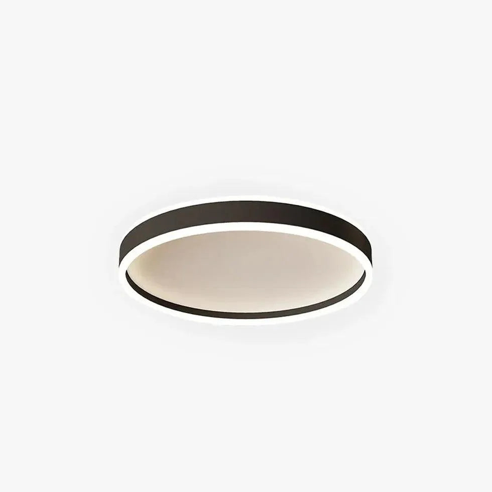 Round Indirect LED Ceiling Light for Bedroom Flush Mount - Rebooters