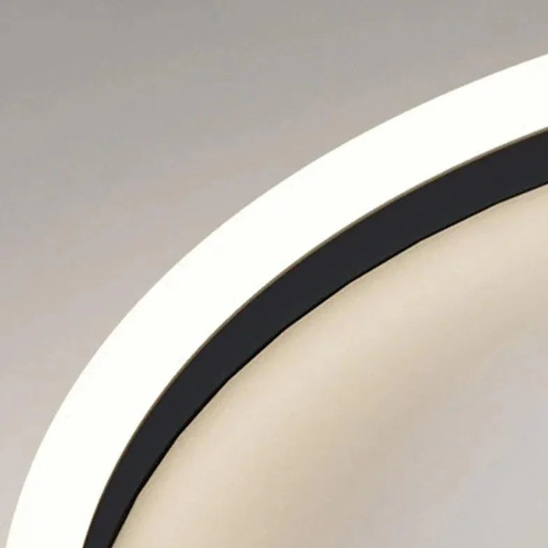 Round Indirect LED Ceiling Light for Bedroom Flush Mount - Rebooters