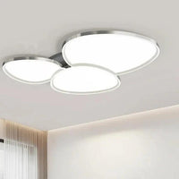 Streamlined Tri-Edge Modern Minimalist Ceiling Light Fixture - Rebooters