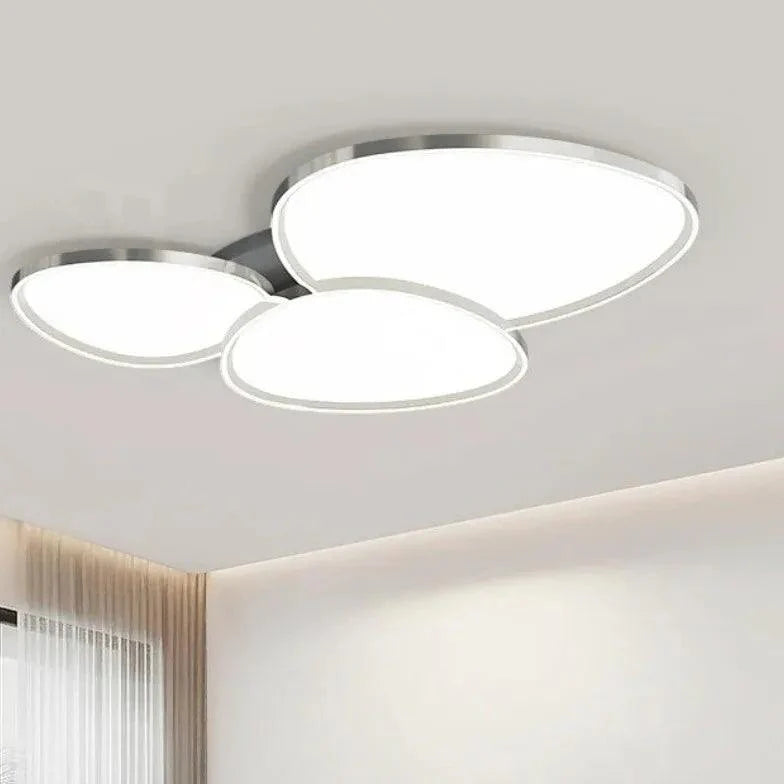 Streamlined Tri-Edge Modern Minimalist Ceiling Light Fixture - Rebooters