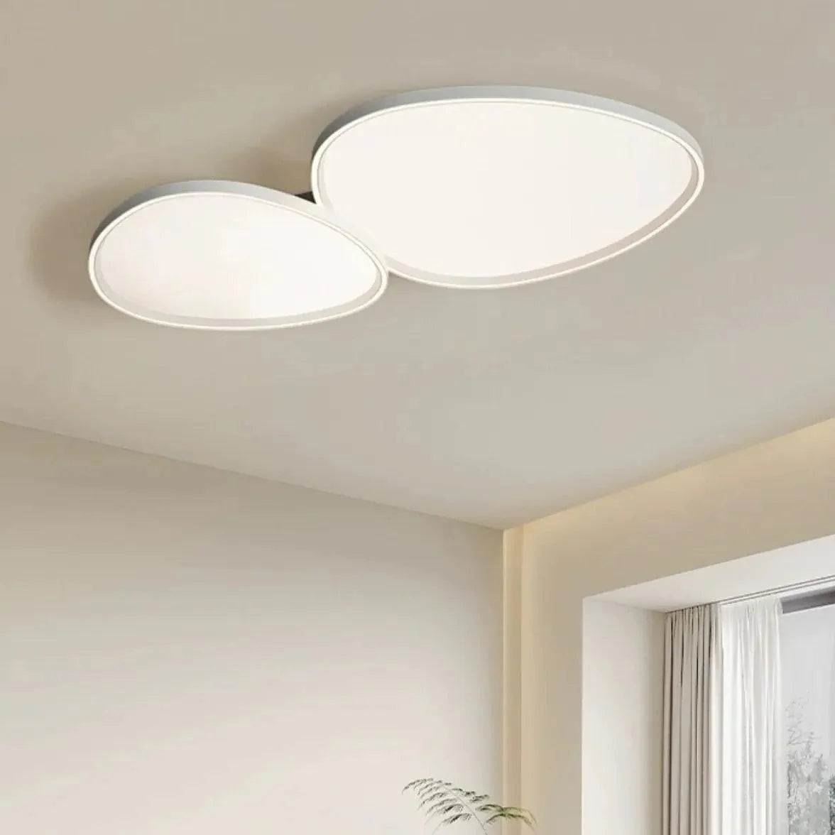 Streamlined Tri-Edge Modern Minimalist Ceiling Light Fixture - Rebooters