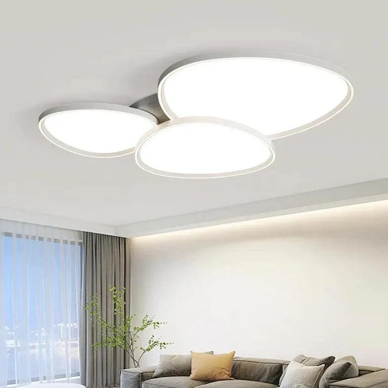 Streamlined Tri-Edge Modern Minimalist Ceiling Light Fixture - Rebooters