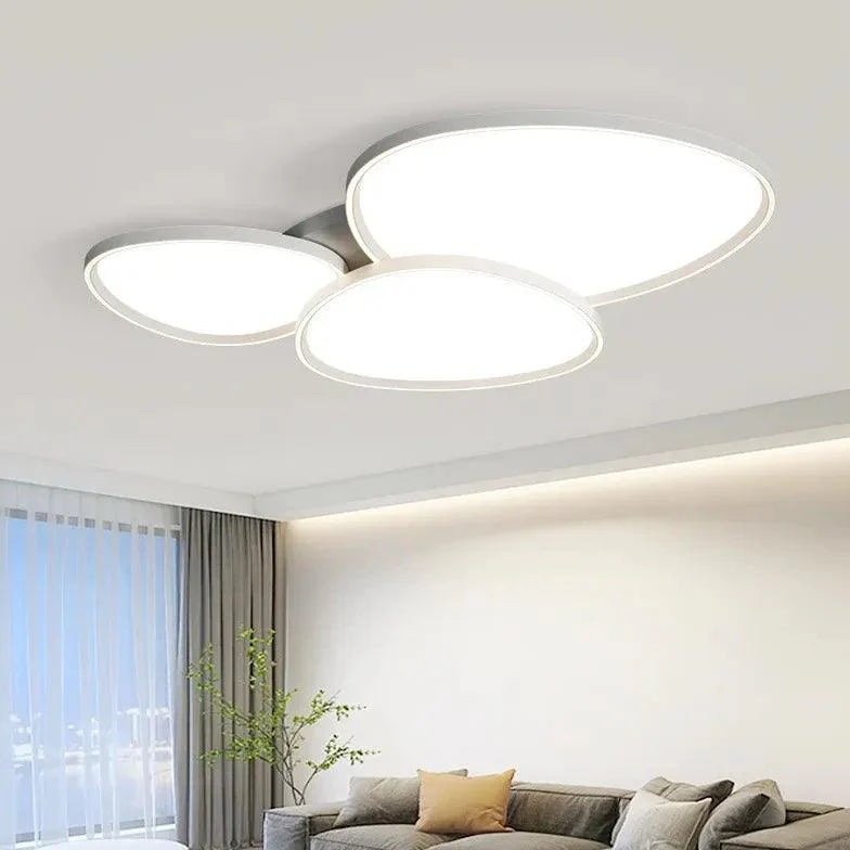 Streamlined Tri-Edge Modern Minimalist Ceiling Light Fixture - Rebooters