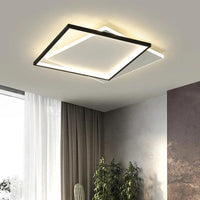 Dual Interlocking Ring LED Ceiling Light for Modern Homes - Rebooters