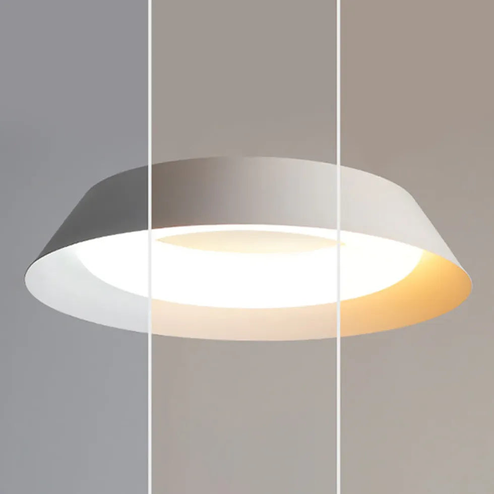 Dual-Tone Round Minimalist Ceiling Light for Modern Spaces - Rebooters