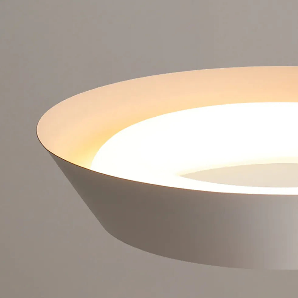 Dual-Tone Round Minimalist Ceiling Light for Modern Spaces - Rebooters