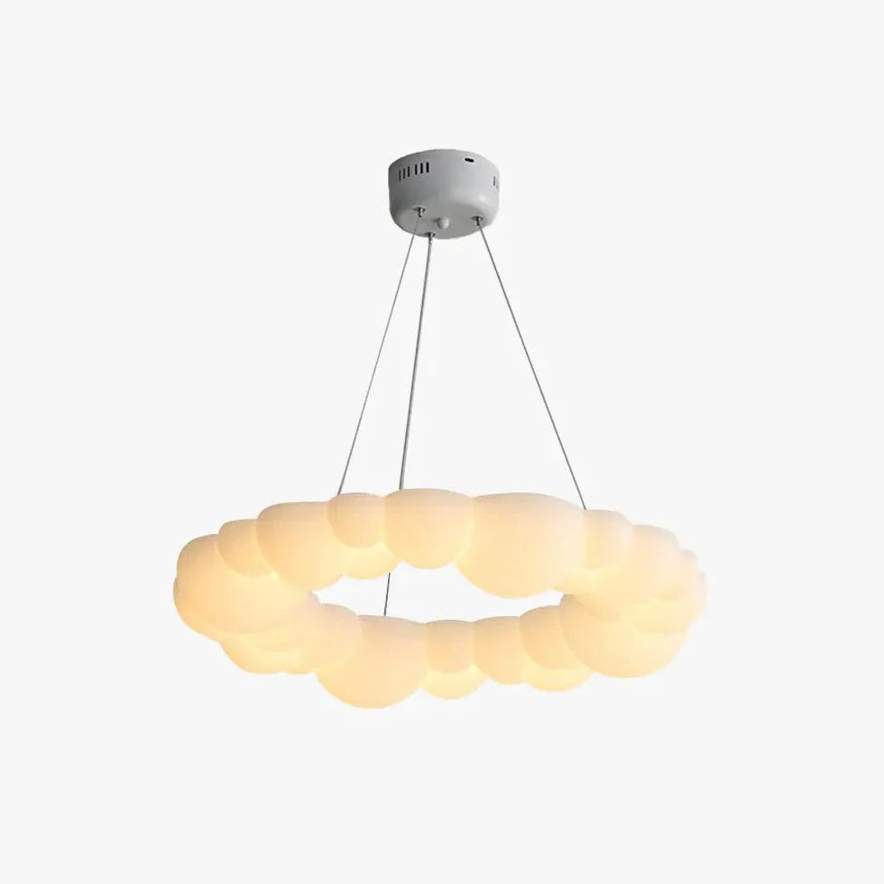 Cloud Soft Light Modern White Pendant Light for Home Decor - Rebooters