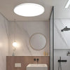 Slim Round Bathroom Flush Ceiling Lights for Modern Spaces - Rebooters