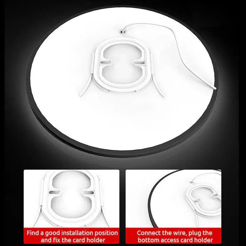 Slim Round Bathroom Flush Ceiling Lights for Modern Spaces - Rebooters