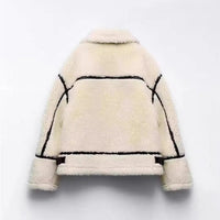 Snuggle Up in Style Trendy Teddy Jacket for Winter Comfort - Rebooters