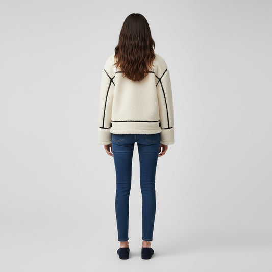 Snuggle Up in Style Trendy Teddy Jacket for Winter Comfort - Rebooters