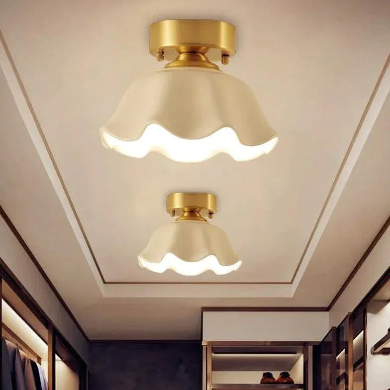 Concise Living Room Flush Ceiling Lights for Elegant Spaces - Rebooters