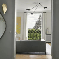 Adjustable Multi-Arm Black Chandelier for Dining Room Decor | Rebooters - Rebooters