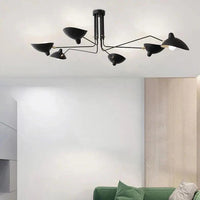 Adjustable Multi-Arm Black Chandelier for Dining Room Decor | Rebooters - Rebooters