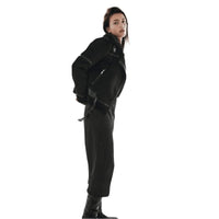 Womens Luxurious Shearling Suede Jacket for Effortless Style - Rebooters