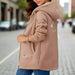 Womens Cozy Sherpa Fleece Hooded Jacket for Comfort - Rebooters