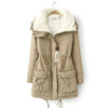 Womens Cozy Sherpa-Lined Hooded Parka for Ultimate Warmth - Rebooters