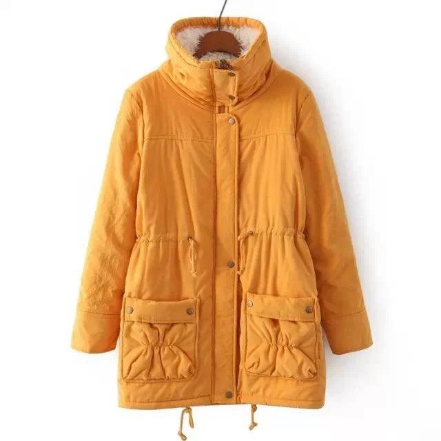 Womens Cozy Sherpa-Lined Hooded Parka for Ultimate Warmth - Rebooters